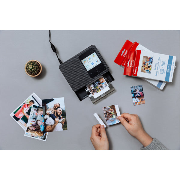 Canon SELPHY CP1500 Black + RP-108 Paper 10X15, 108 Prints