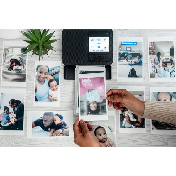 Canon SELPHY CP1500 Black + RP-108 Paper 10X15, 108 Prints