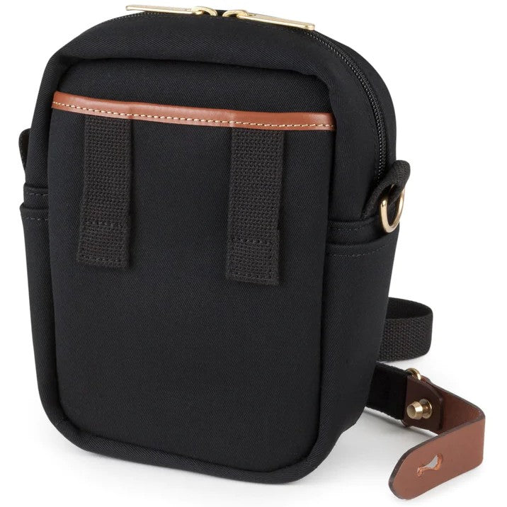 Billingham Stowaway Compact Black Canvas / Tan Leather