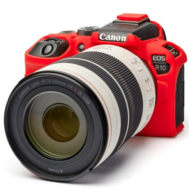 easyCover Body Cover for Canon R10 Red