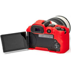 easyCover Body Cover for Canon R10 Red