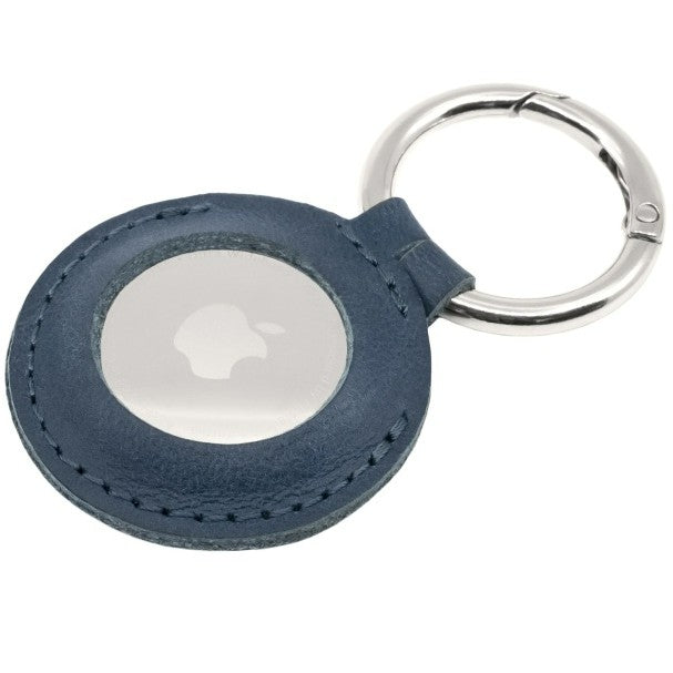 FIXED Leather Case for AirTag blue