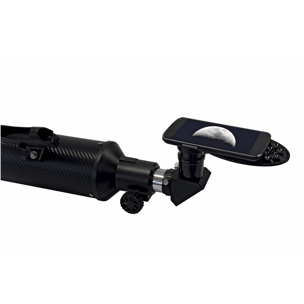 Bresser Arcturus 60/700 AZ Carbon Design -Lens Telescope with Smartphone Camera Adapter