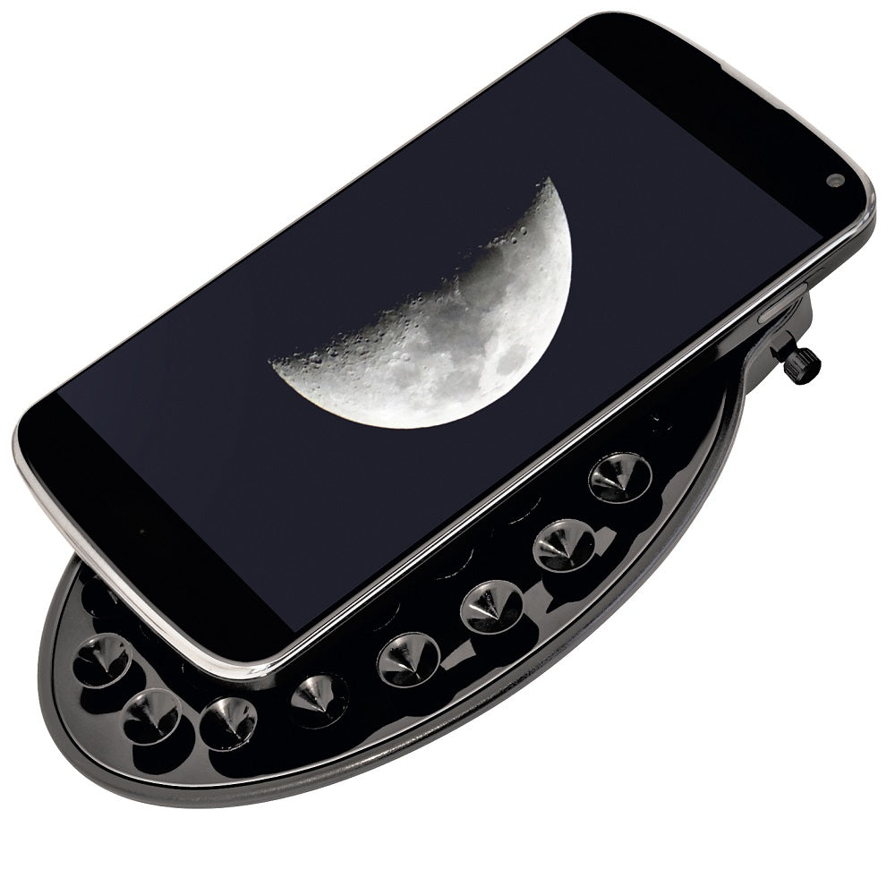 Bresser Arcturus 60/700 AZ Carbon Design -Lens Telescope with Smartphone Camera Adapter