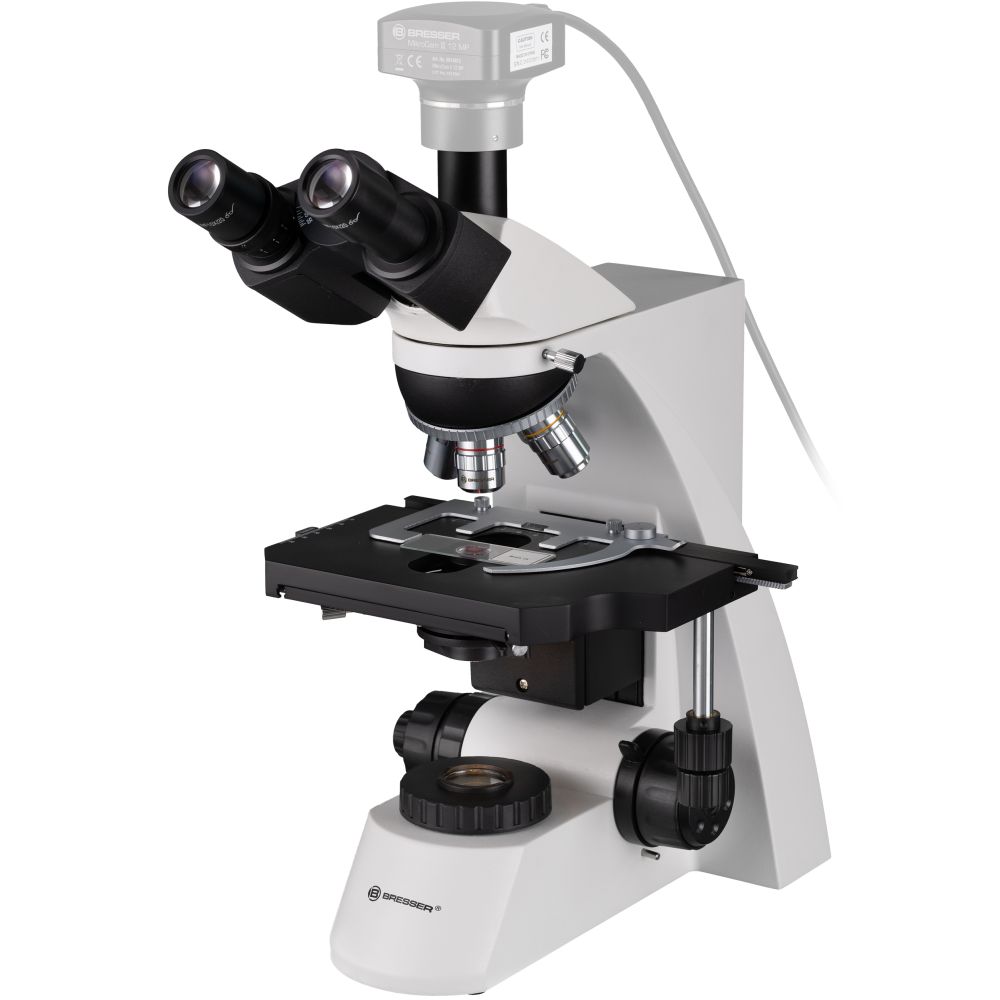 BRESSER Science TRM 301 40x - 1000x Transmitted light microscope