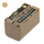 Jupio Sony NP-F750 Ultra C 6700mAh battery with USB-C input