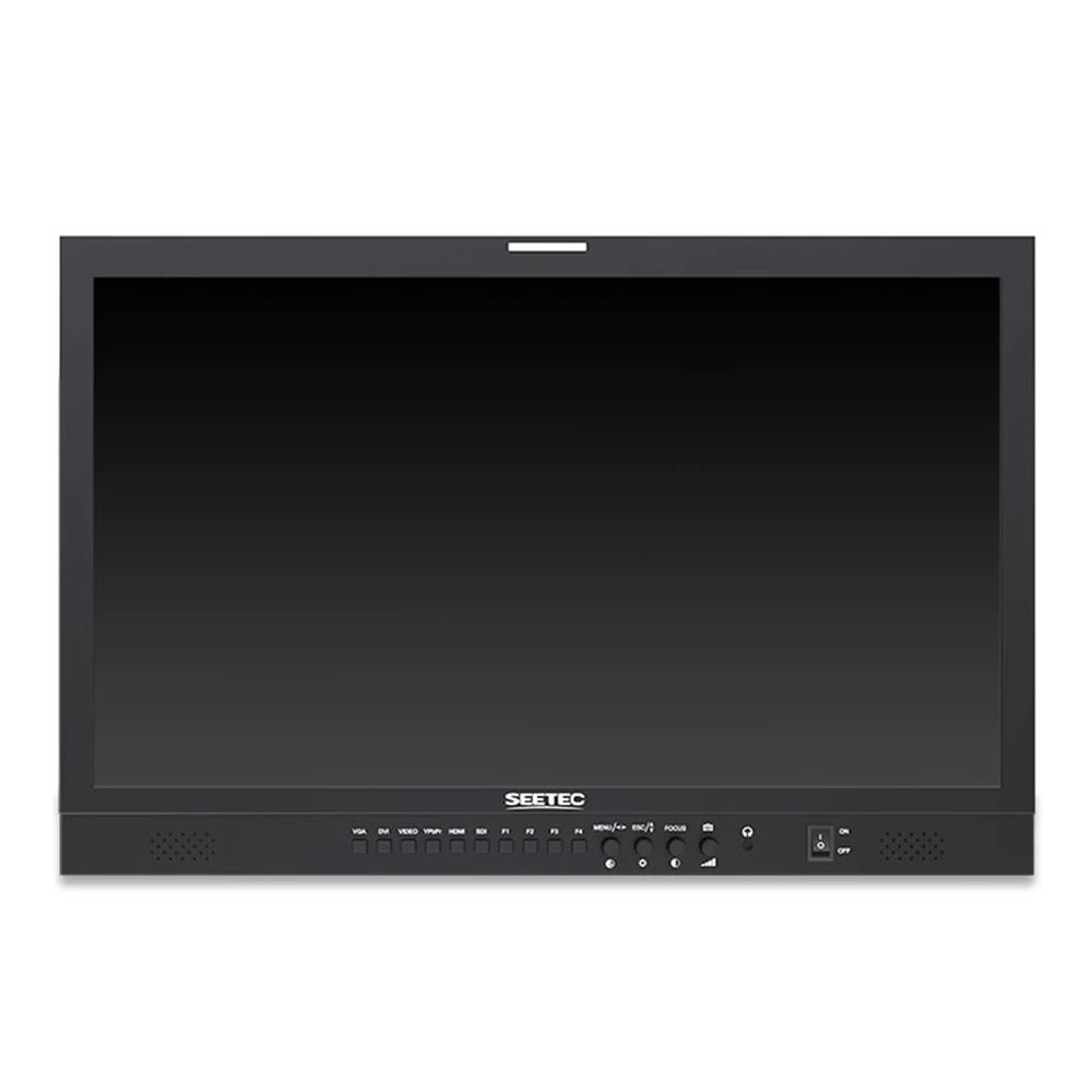 Feelworld Seetec 23.8" P238-9HSD-CO broadcast monitor with flight case