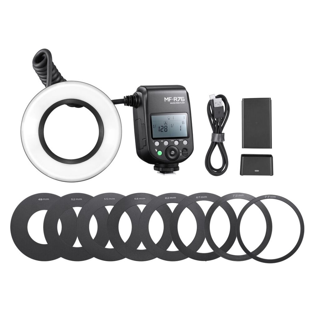 Godox MF R76N TTL Macro Ring Flash for Nikon