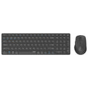 Rapoo 9700M Wireless multimode Blade Combo Compact Set, QWERTY US - Dark Grey