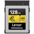 Lexar CFexpress PRO Type B Gold Series 128GB - R1750/W1500MB/s