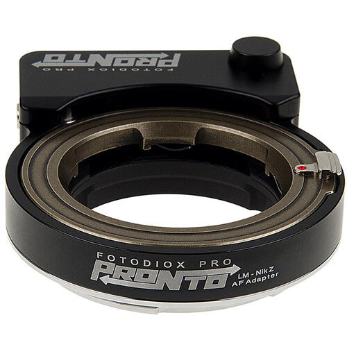Fotodiox Pro PRONTO Autofocus Adapter Leica M Mount to Nikon Z-Mount Mirrorless Cameras