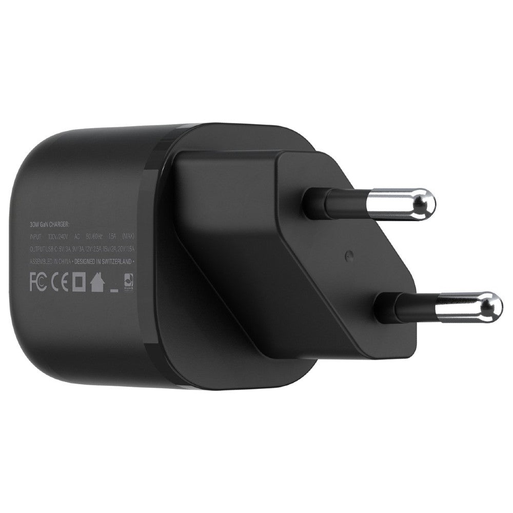 Rolling Square GaN Charger EU 30W - Black