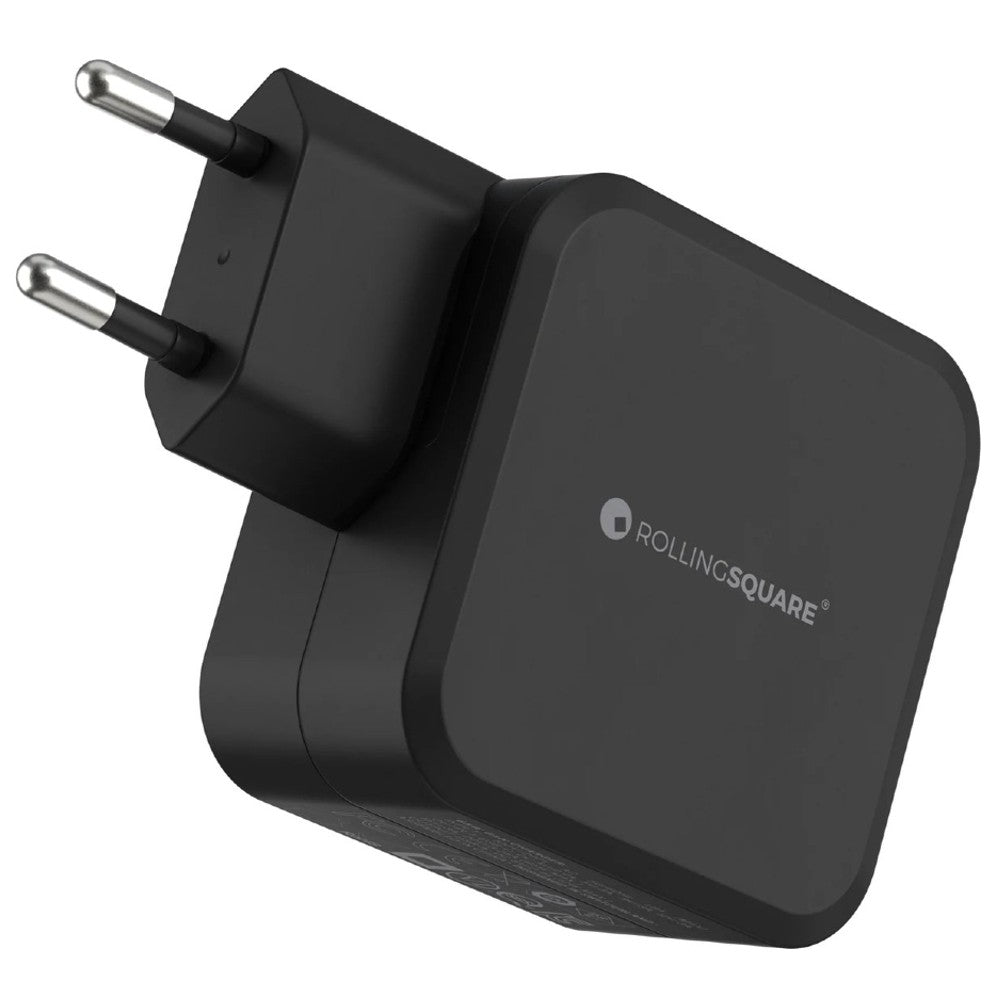 Rolling Square GaN Charger EU 65W - Black