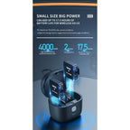 Telesin Charge Box for RØDE Wireless GO & GOII, 4000mAh Battery