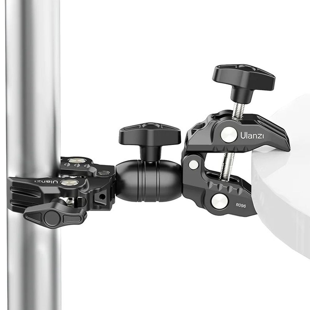 Ulanzi Double Super Tube Clamp for Connections until 60mm Diameter