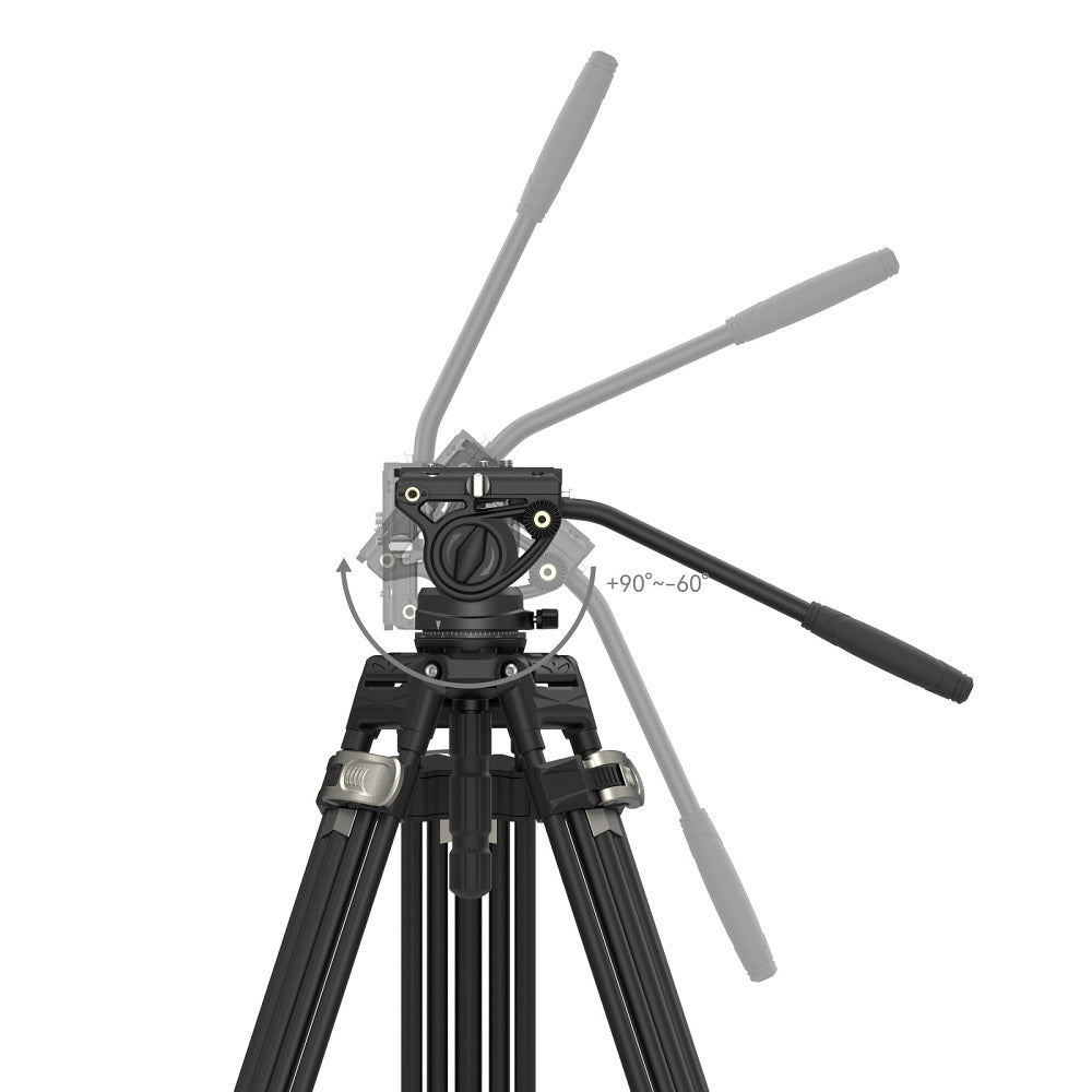 SmallRig 4163 FreeBlazer Heavy-Duty Aluminium Alloy Tripod Kit AD-80