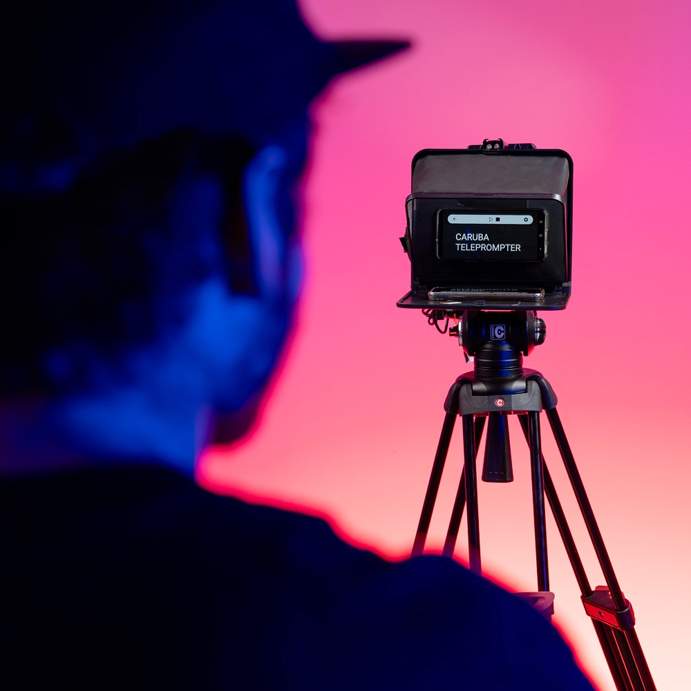 Caruba CTP-1ST Teleprompter for Smartphone / Tablet / Camera