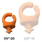 SPRIG Cable Opening 9mm 1/4”-20, Orange, 6-Pack