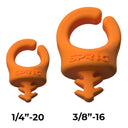 SPRIG Orange Value Pack; 10x 1/4”-20 Sprigs + 5x 3/8”-16 Big Sprigs