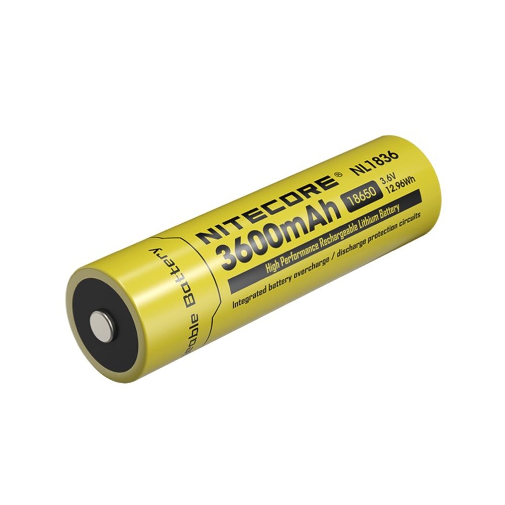 Nitecore NL1836 Li-ion rechargeable battery, 3.6V, 3600 mAh