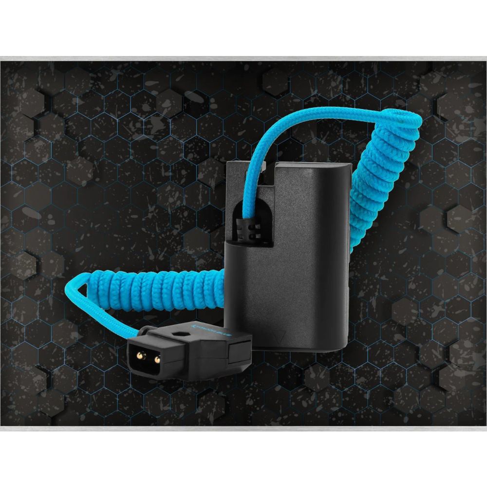 Kondor Blue D-Tap to Canon LPE6 dummy battery cable