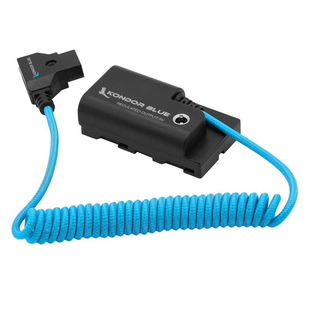 Kondor Blue D-Tap to Sony L-series dummy battery NPF cable