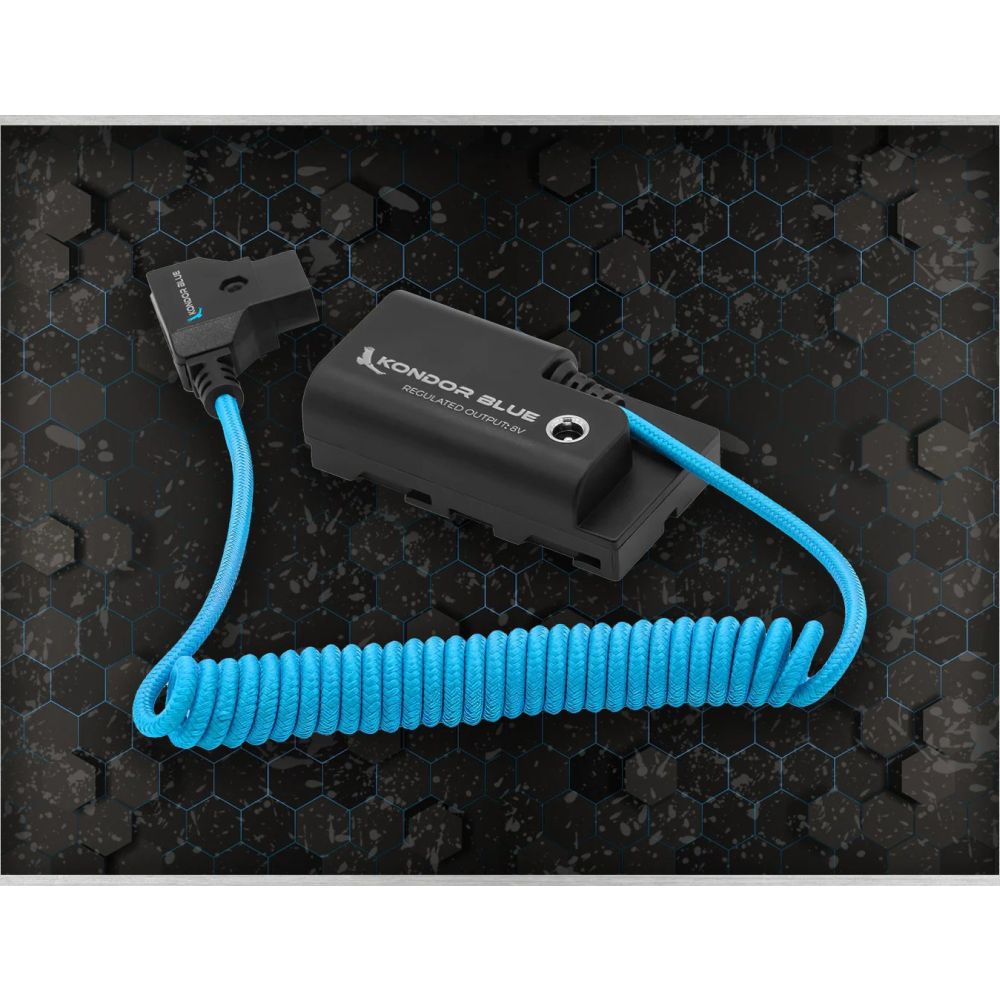Kondor Blue D-Tap to Sony L-series dummy battery NPF cable