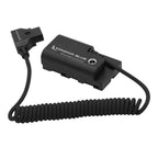 Kondor Blue D-Tap to Sony L-series dummy battery NPF cable (black)