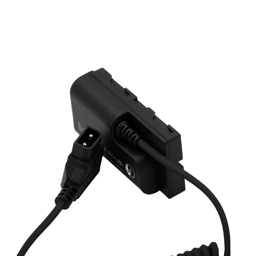 Kondor Blue D-Tap to Sony L-series dummy battery NPF cable (black)