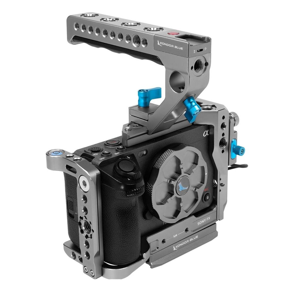 Kondor Blue Sony FX3/FX30 Cage with Trigger Handle (Space Gray)
