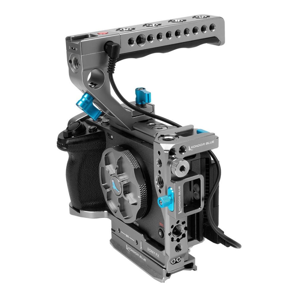 Kondor Blue Sony FX3/FX30 Cage with Trigger Handle (Space Gray)