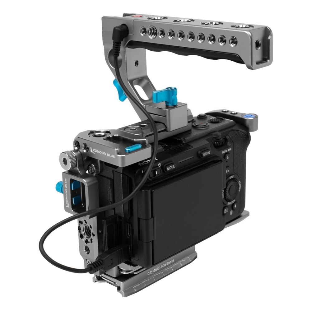Kondor Blue Sony FX3/FX30 Cage with Trigger Handle (Space Gray)