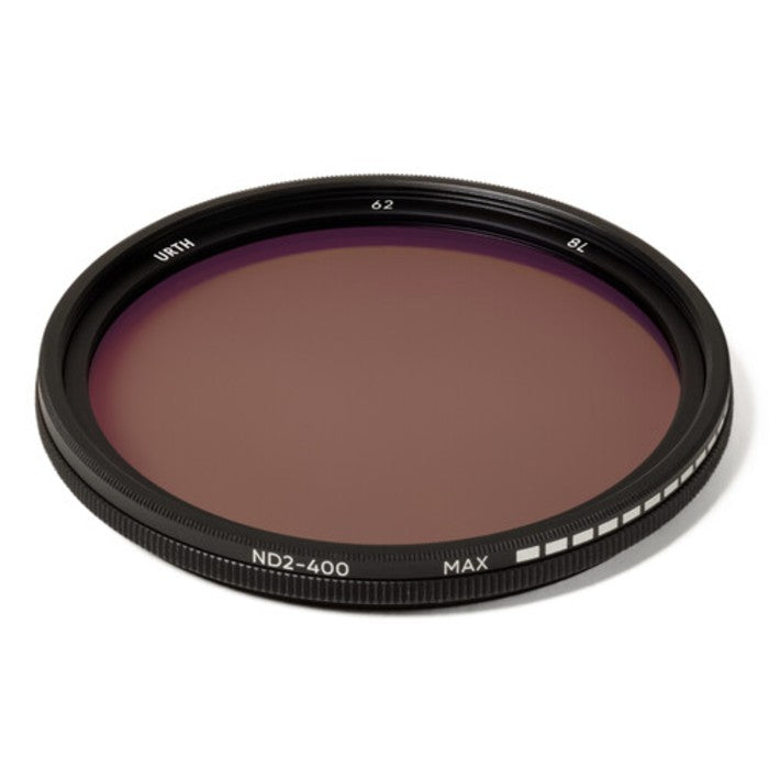 Urth 62mm ND2 400 (1 8.6 Stop) Variable ND Lens Filter