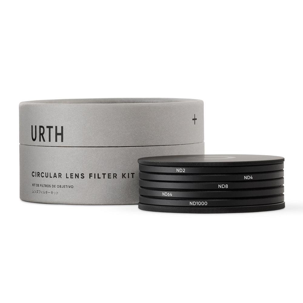 Urth 49mm ND2, ND4, ND8, ND64, ND1000 Lens Filter Kit (Plus+)