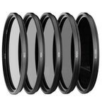Urth 49mm ND2, ND4, ND8, ND64, ND1000 Lens Filter Kit (Plus+)