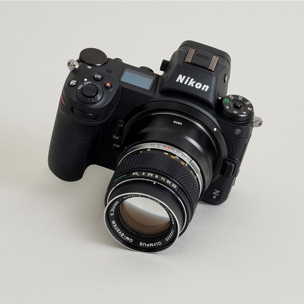 Urth Lens Mount adapter: Compatible with Olympus OM Lens to Nikon Z Camera Body