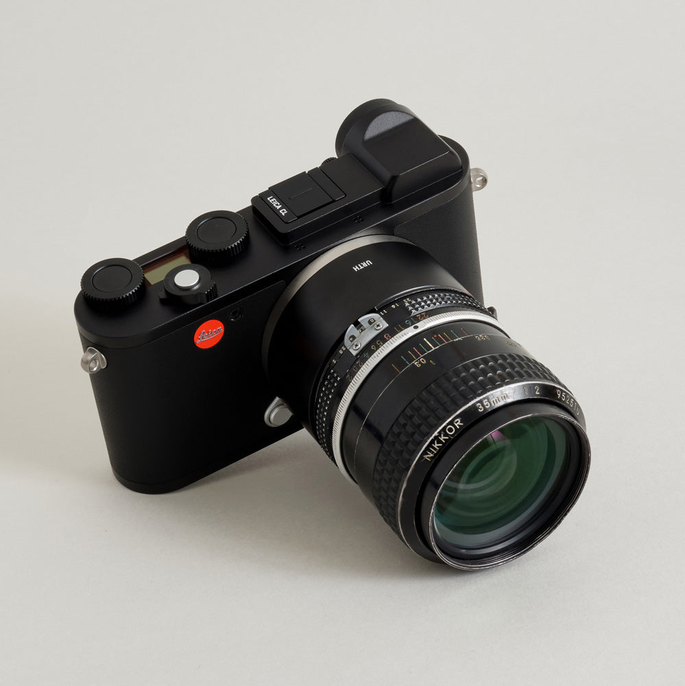 Urth Lens Mount adapter: Compatible with Nikon F Lens to Leica L Camera Body
