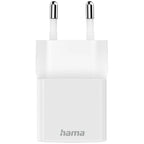 Hama Mini Charger USB-C 20W - White