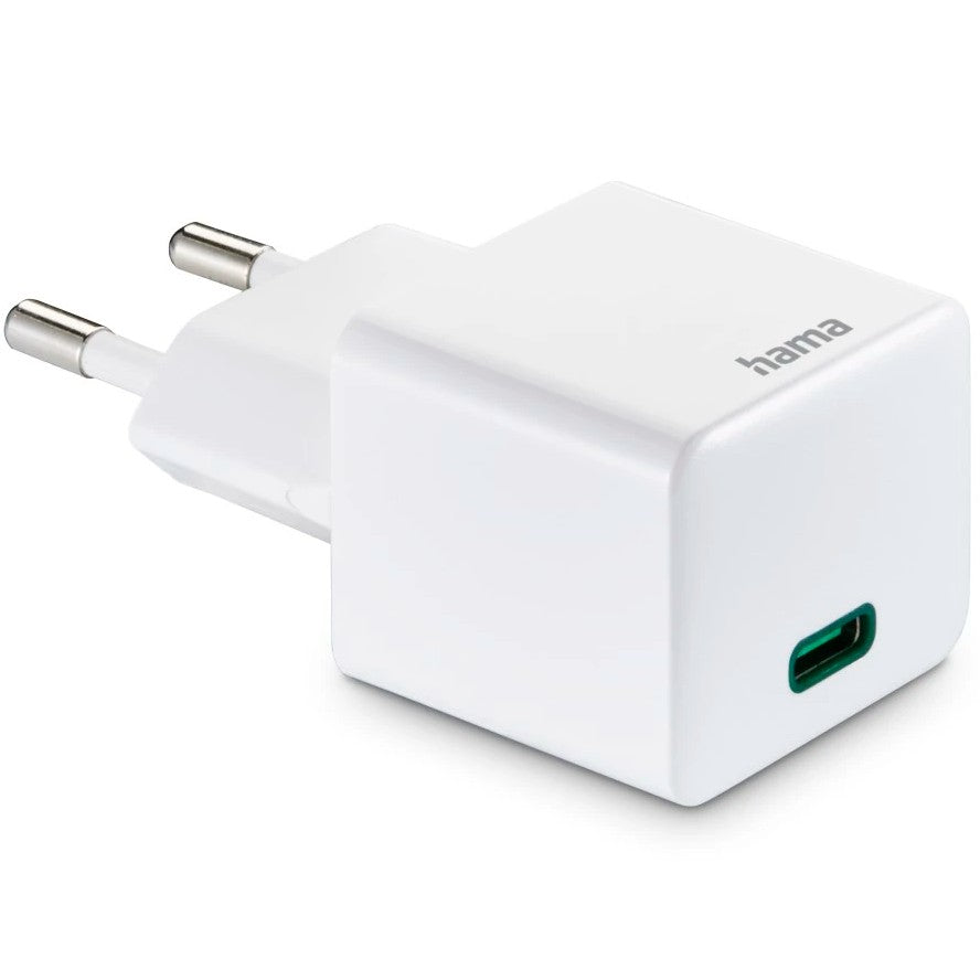 Hama Mini Charger USB-C 20W - White