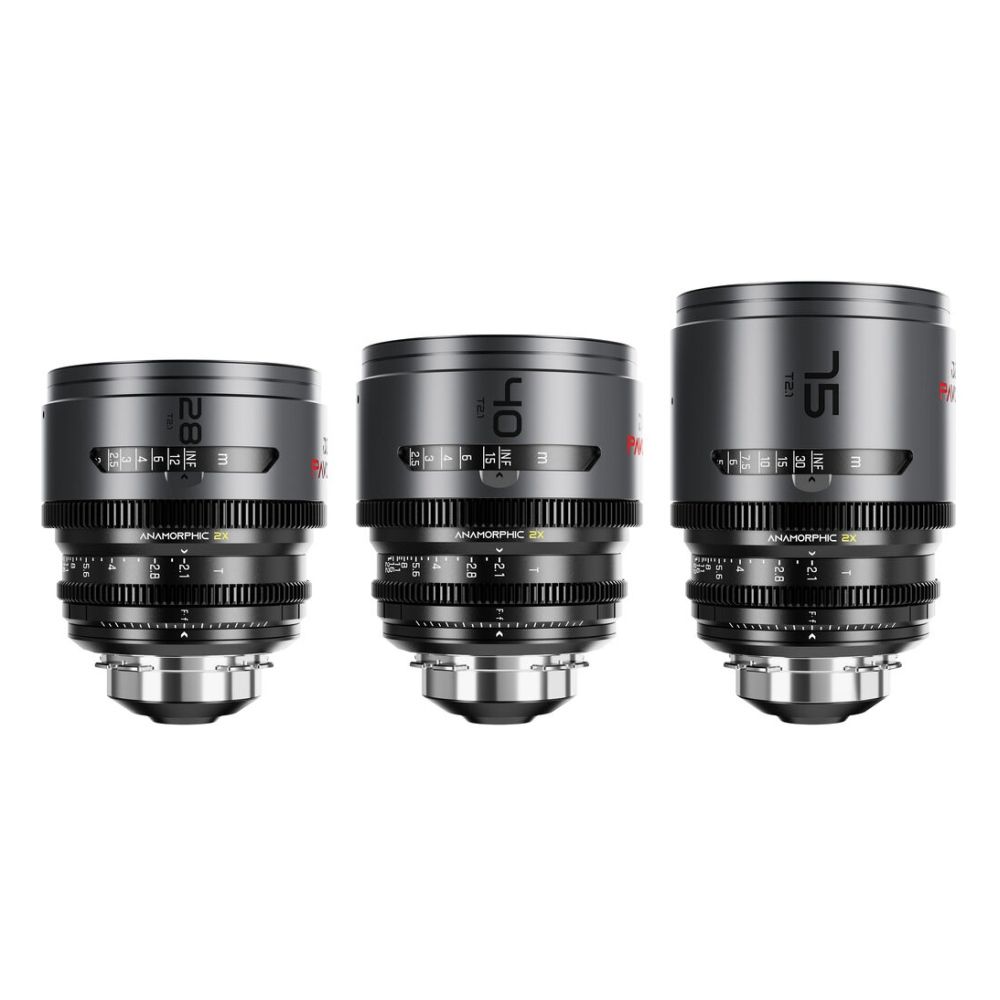 DZOFilm Pavo Anamorphic 3-Lens Kit