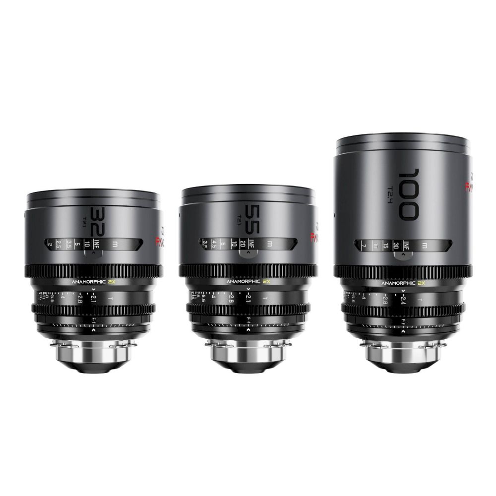 DZOFilm Pavo Anamorphic 3-Lens Kit
