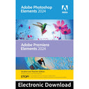 Adobe Photoshop & Premiere Elements 2024 - Student/Teacher- Mac - Digital Licence