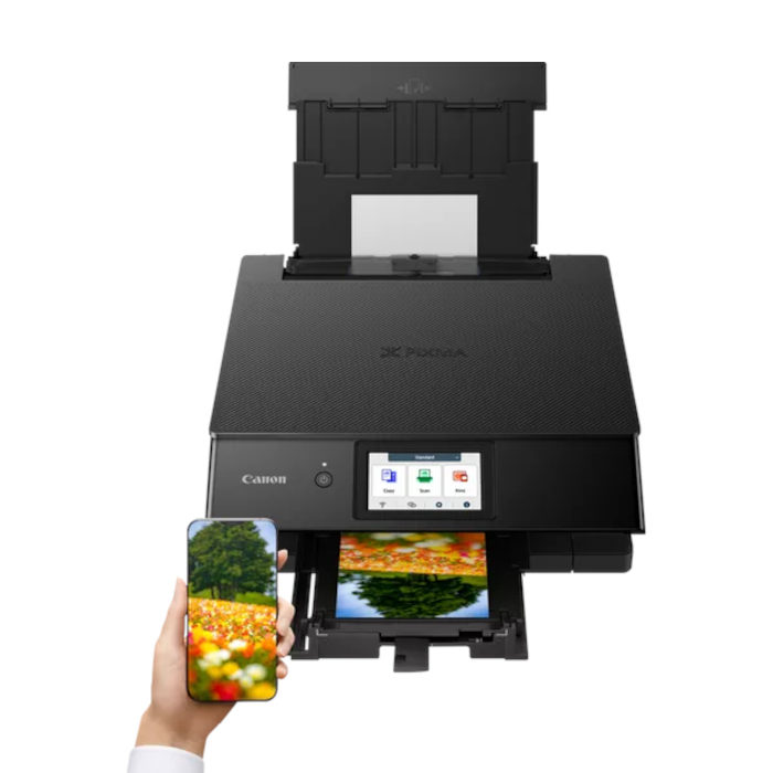 Canon PIXMA TS8750 Wi-Fi Inkjet Printer, Black