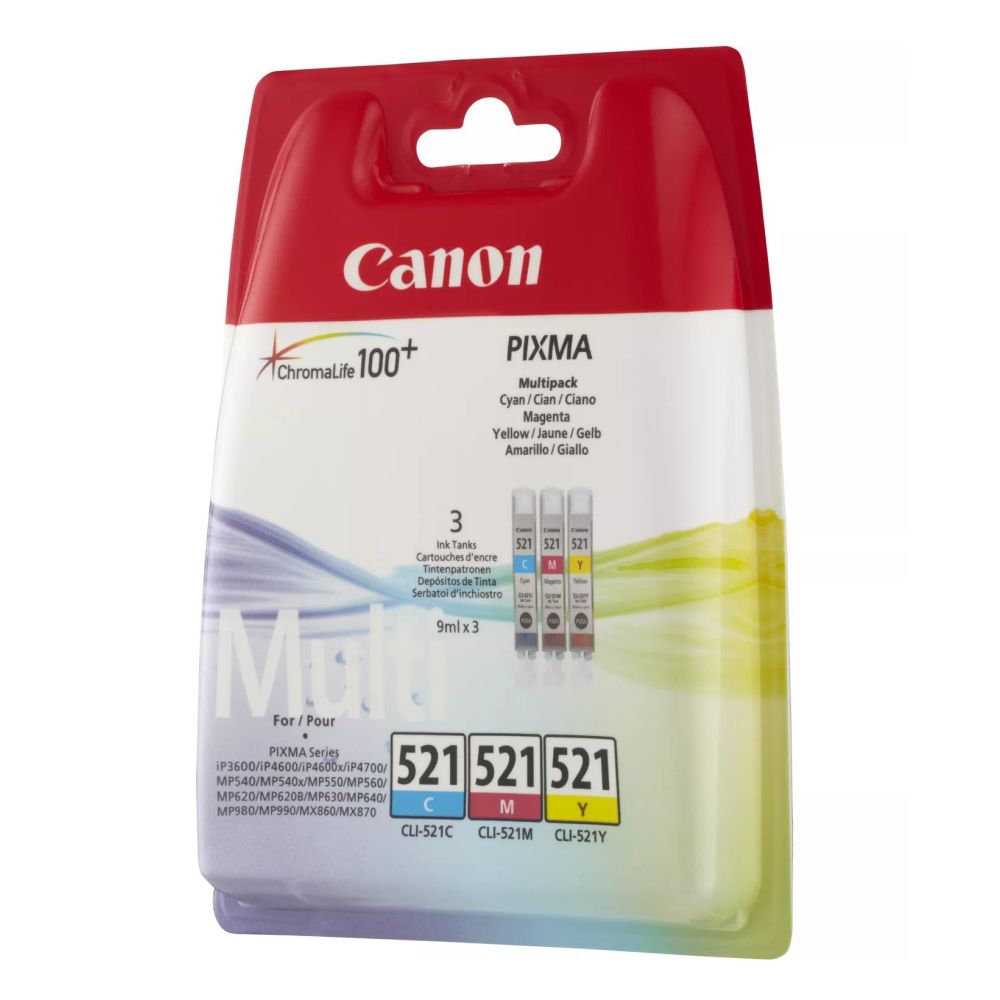 Canon CLI-521 C/M/Y Multipack