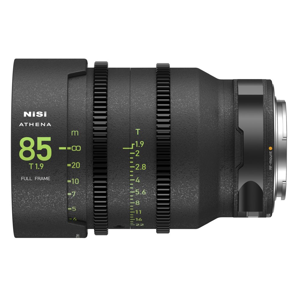NiSi 85mm T1.9 (RF-mount) ATHENA PRIME full frame cinema lens