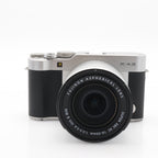 Fujifilm X-A3 black/silver + 16-50mm OIS II zilver occasion