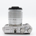 Fujifilm X-A3 black/silver + 16-50mm OIS II zilver occasion