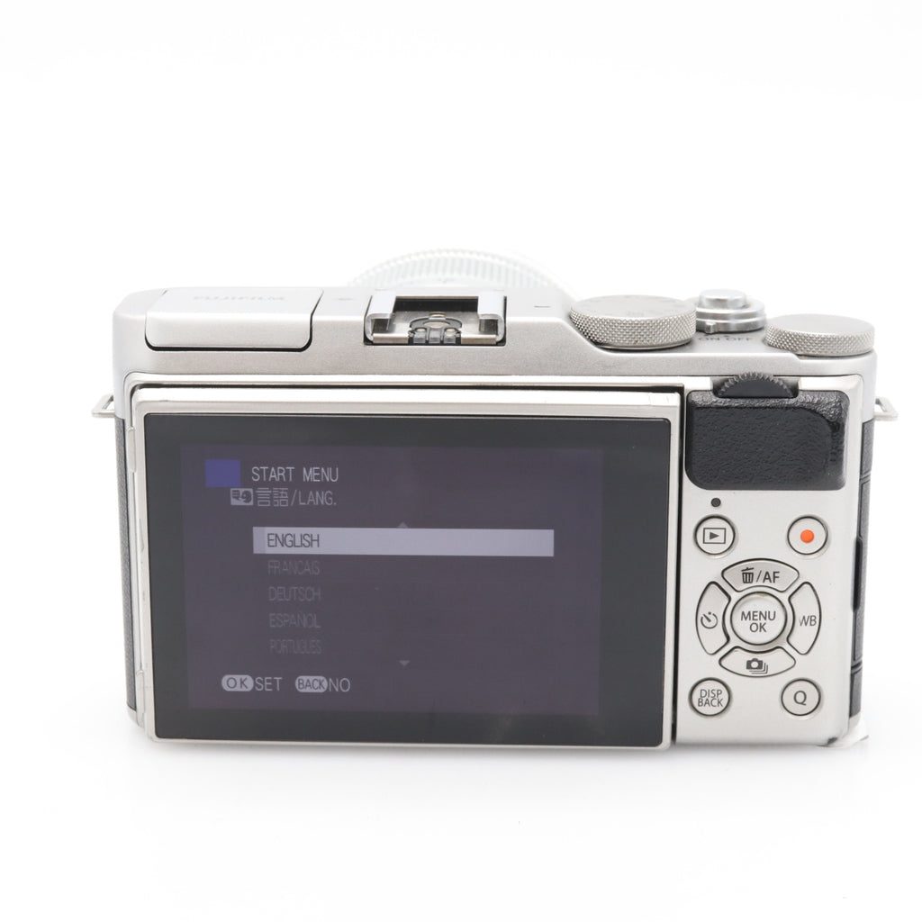 Fujifilm X-A3 black/silver + 16-50mm OIS II zilver occasion