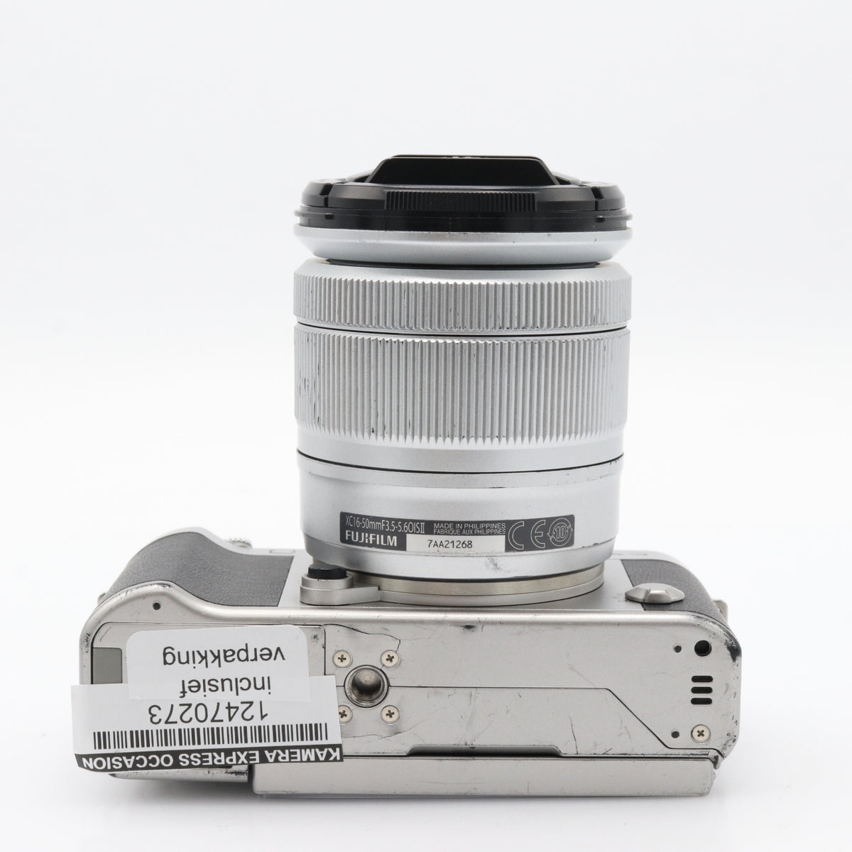 Fujifilm X-A3 black/silver + 16-50mm OIS II zilver occasion
