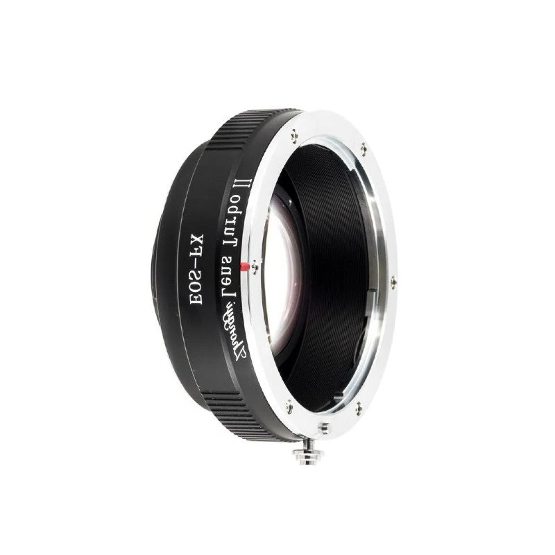 The Zhongyi Mitakon Lens Turbo Mark 2 EF-FX is an adapter that offers more possibilities for your Fujifilm X camera